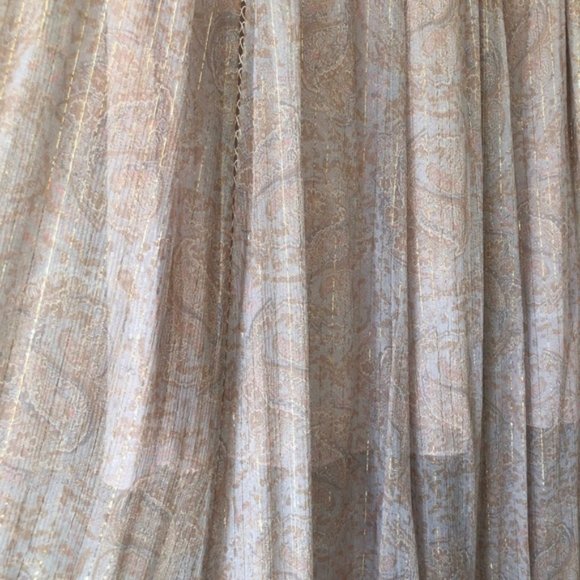 NWT LoveShackFancy Luna Handkerchief Silk Skirt - Picture 8 of 9